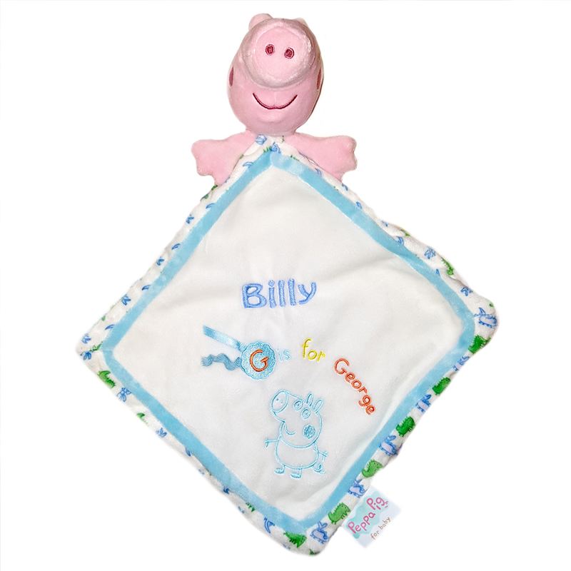 Personalised George Pig Comfort Blanket product image