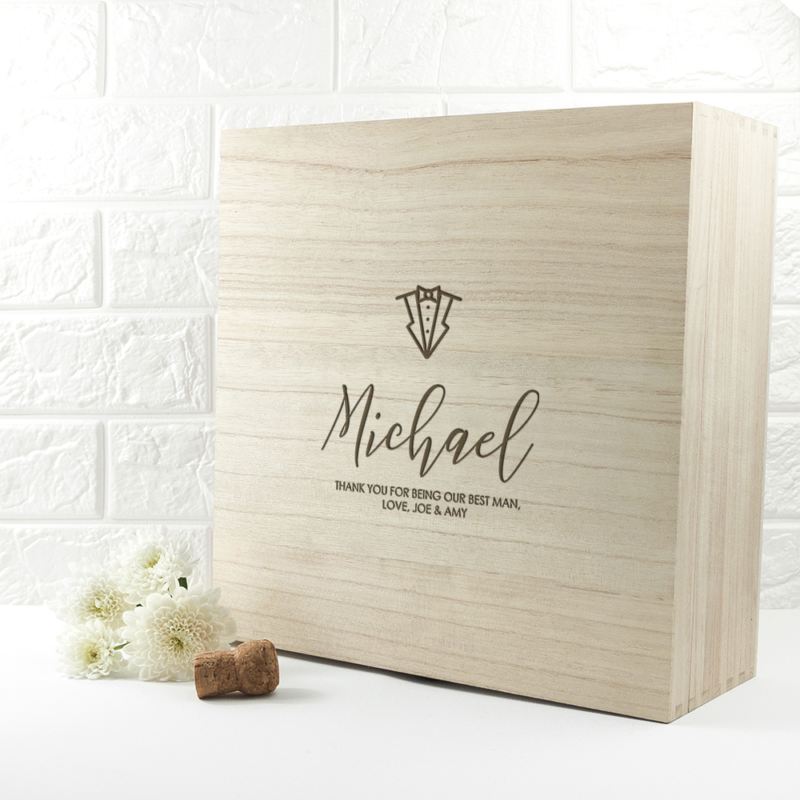 Personalised Elegant Wedding Box product image