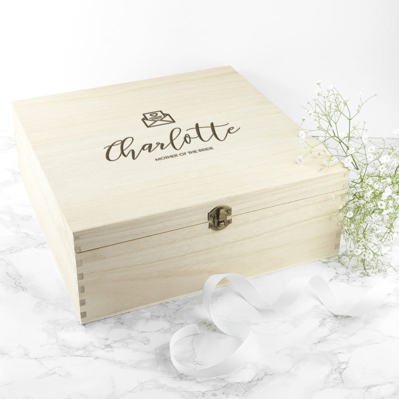 Personalised Elegant Wedding Box product image