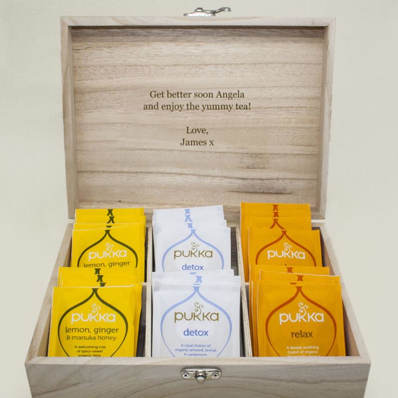 My Favourite Brews Personalised Tea Box product image