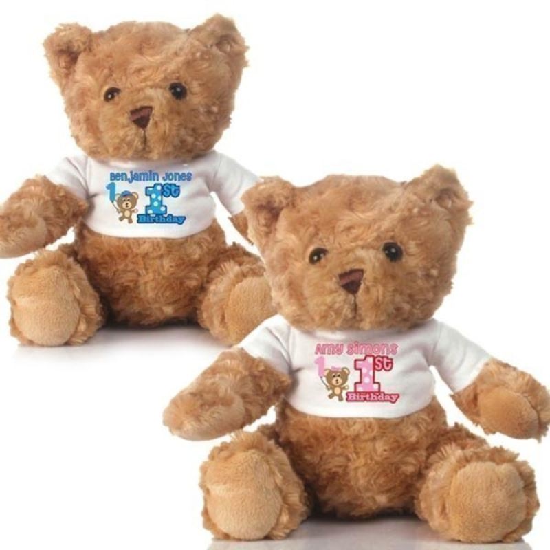 Personalised Name Birthday Philip Teddy Bear Present Gifts Ideas for Boys Girls 