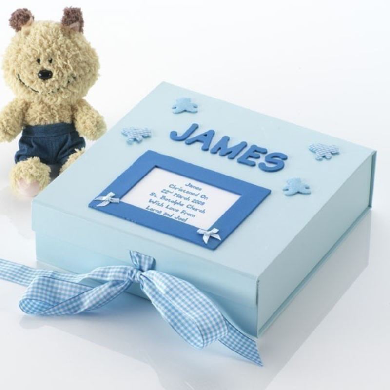 christening memory box