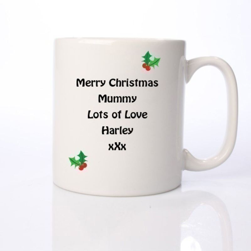 Personalised Christmas Mug product image