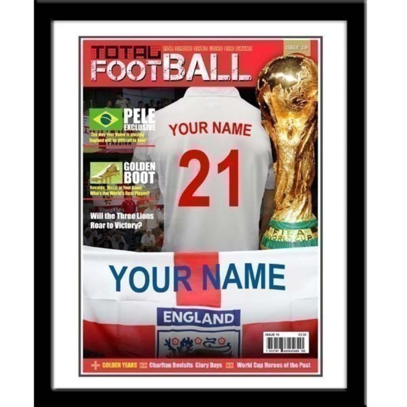 Personalised England Magazine Cover product image