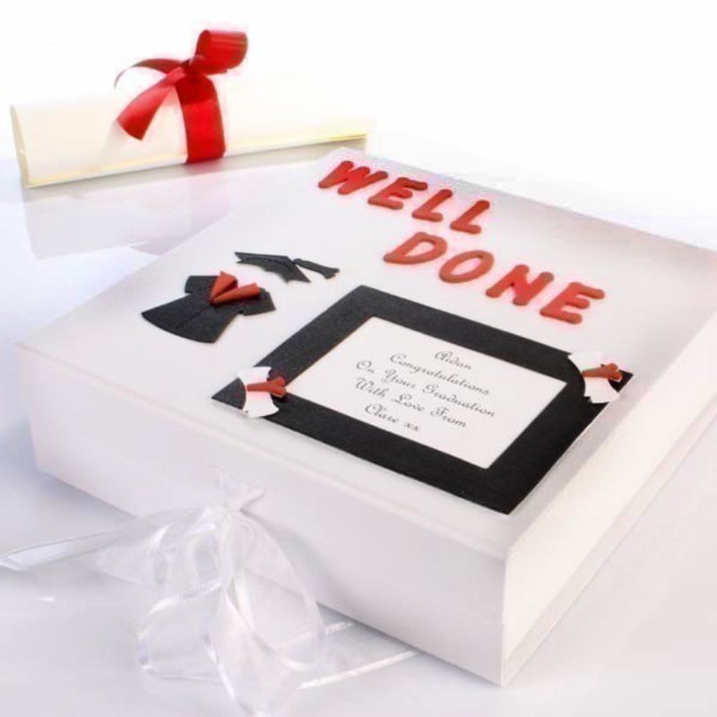 Personalised Graduation Memory Box The Personalised Gift Shop