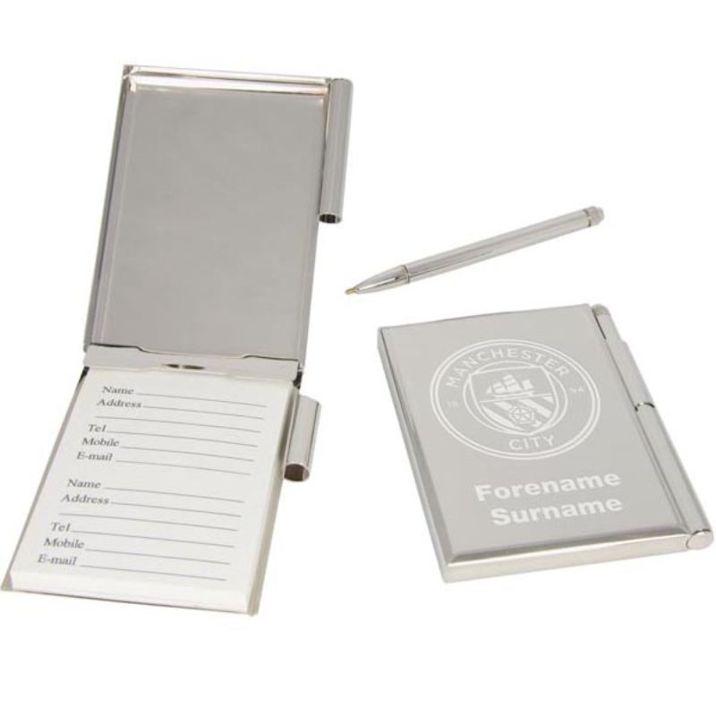 Personalised Manchester City Address Book product image