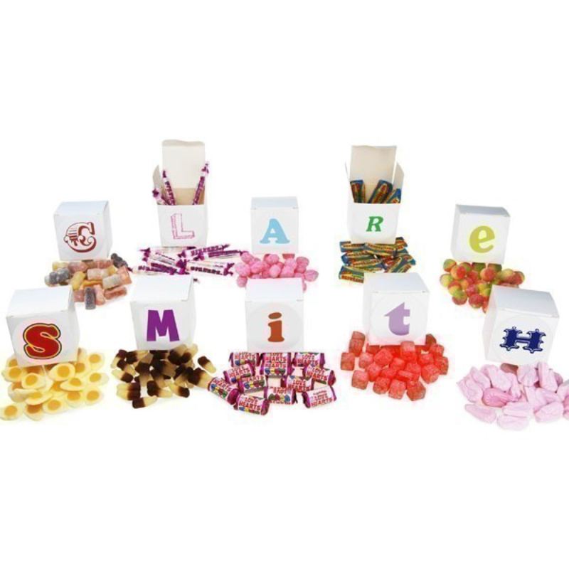 Personalised Sweet Boxes The Personalised Gift Shop