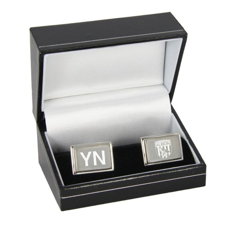 Personalised West Bromwich Albion Football Club Cufflinks product image