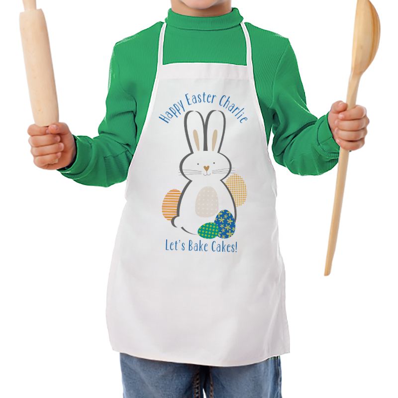 Personalised Easter Bunny Children's Apron product image