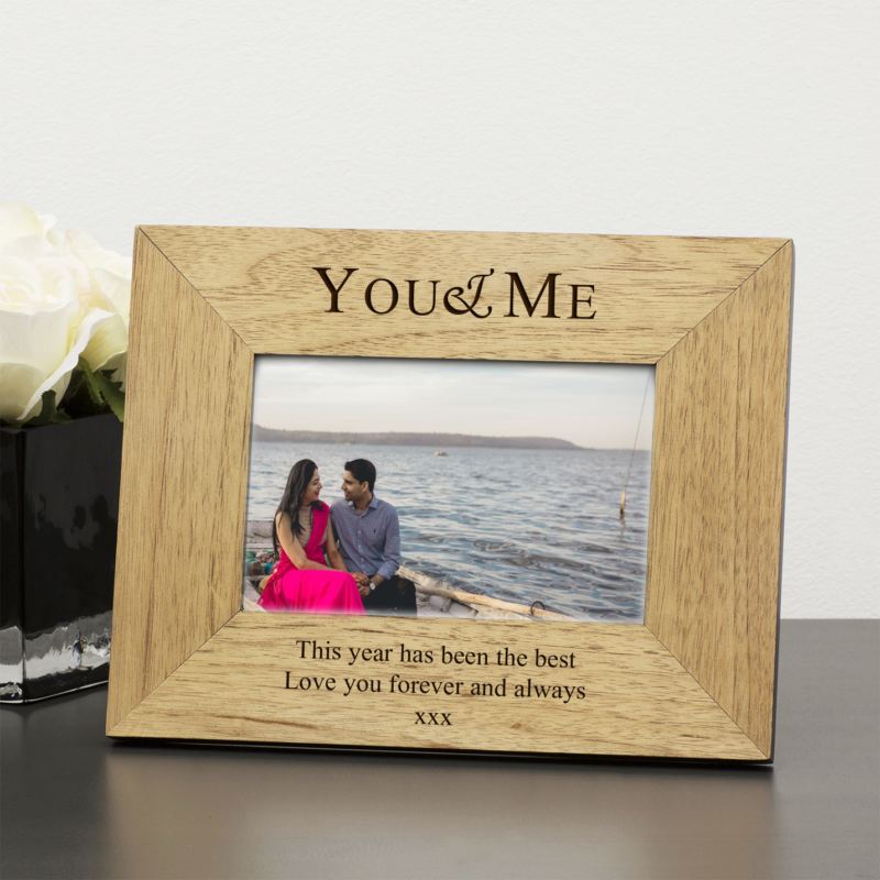 You & Me Wood Frame 6 x 4 product image