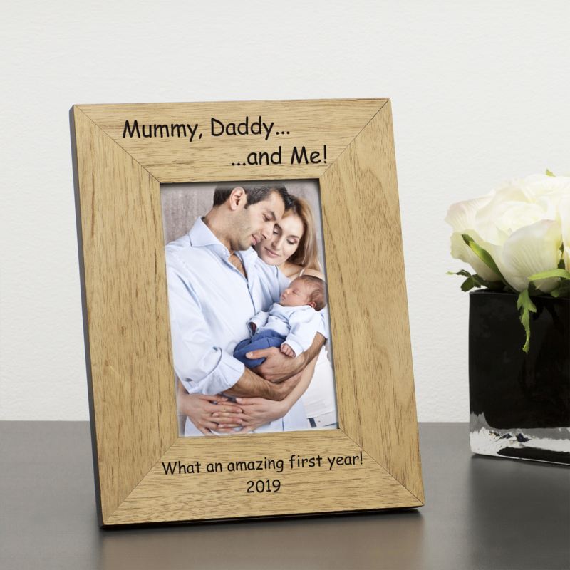 Mummy, Daddy... and Me! Wood Frame 6 x 4 product image