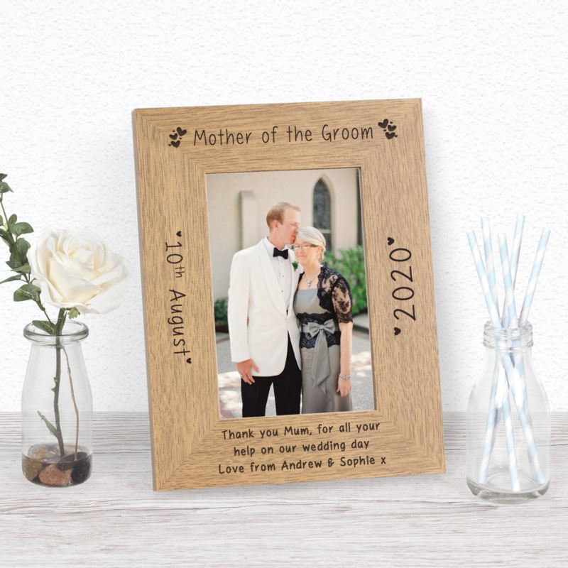Mother of the Groom Wood Frame 6 x 4 product image