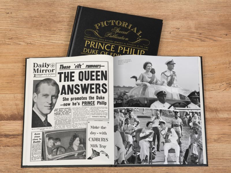 Prince Philip – A Pictorial Newspaper Book product image