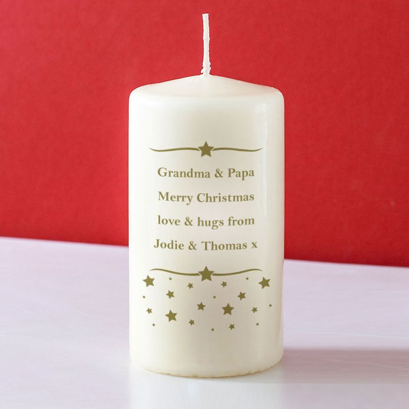 Poinsettia Christmas Candle product image