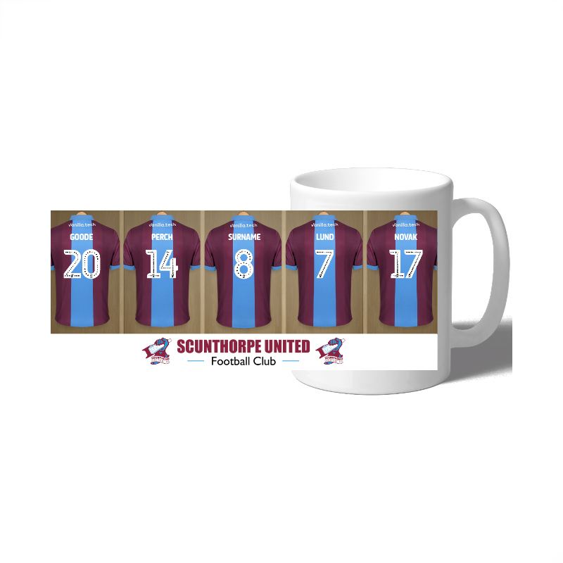Personalised Scunthorpe United FC Dressing Room Mug product image