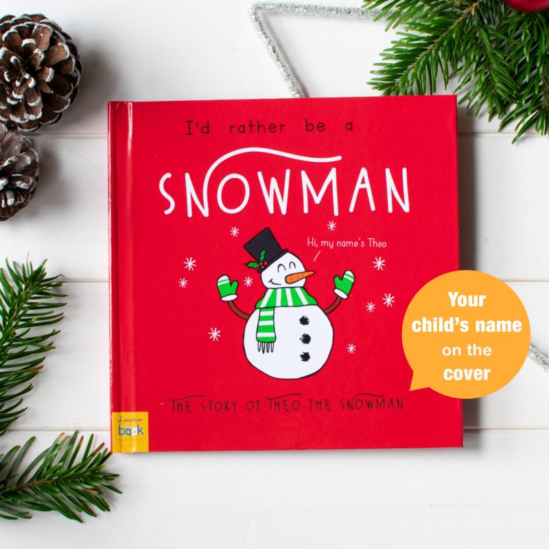 I’d Rather Be A Snowman – Personalised Storybook product image