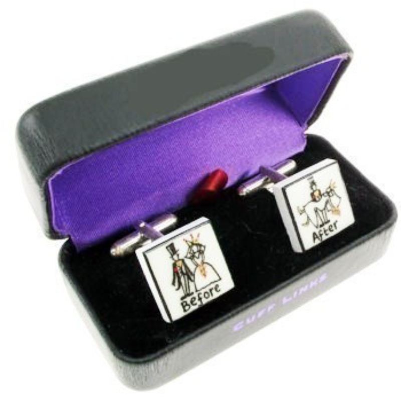 Special Day Before and After Wedding Cufflinks product image