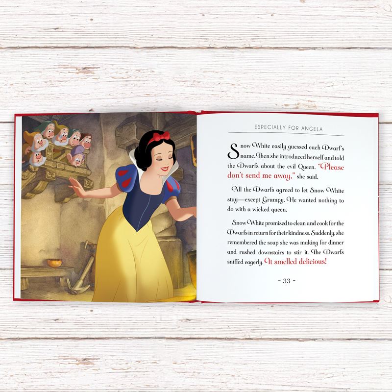 Timeless Snow White  - Personalised Disney Story Book product image