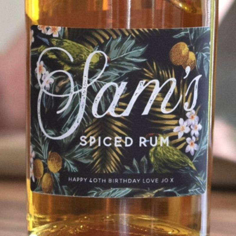 Personalised Tropical Rum product image