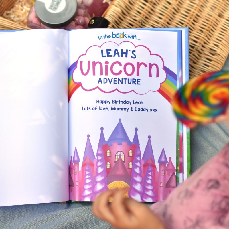 Personalised Unicorn Adventure Children's Story Book product image