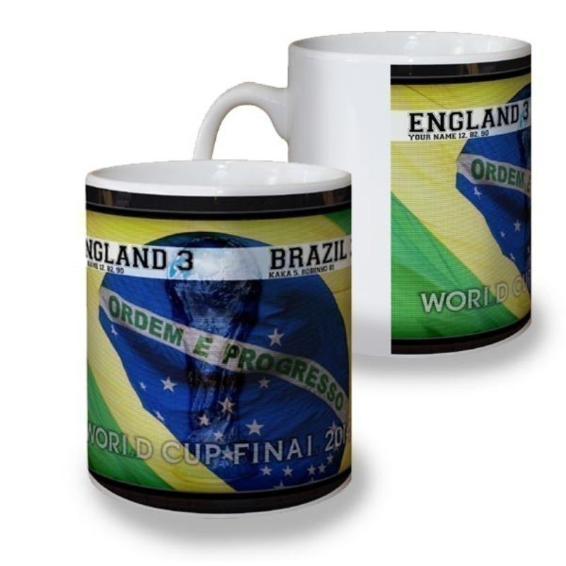 World Cup Personalised Football Mug product image